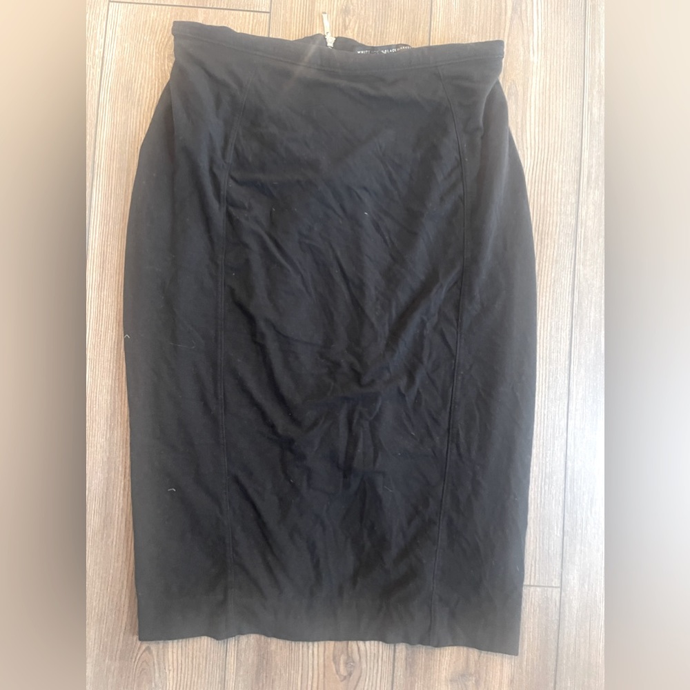 Black skirt